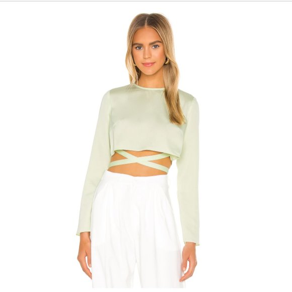 GRLFRND Aaryn Mint Top x Revolve - Picture 1 of 6